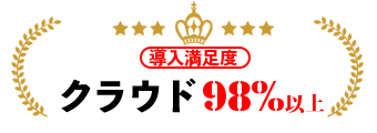 クラウド人事労務HR一元管理システム 導入満足度NO.1