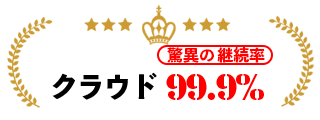 クラウド人事労務HR一元管理システム 驚異の継続率NO.1