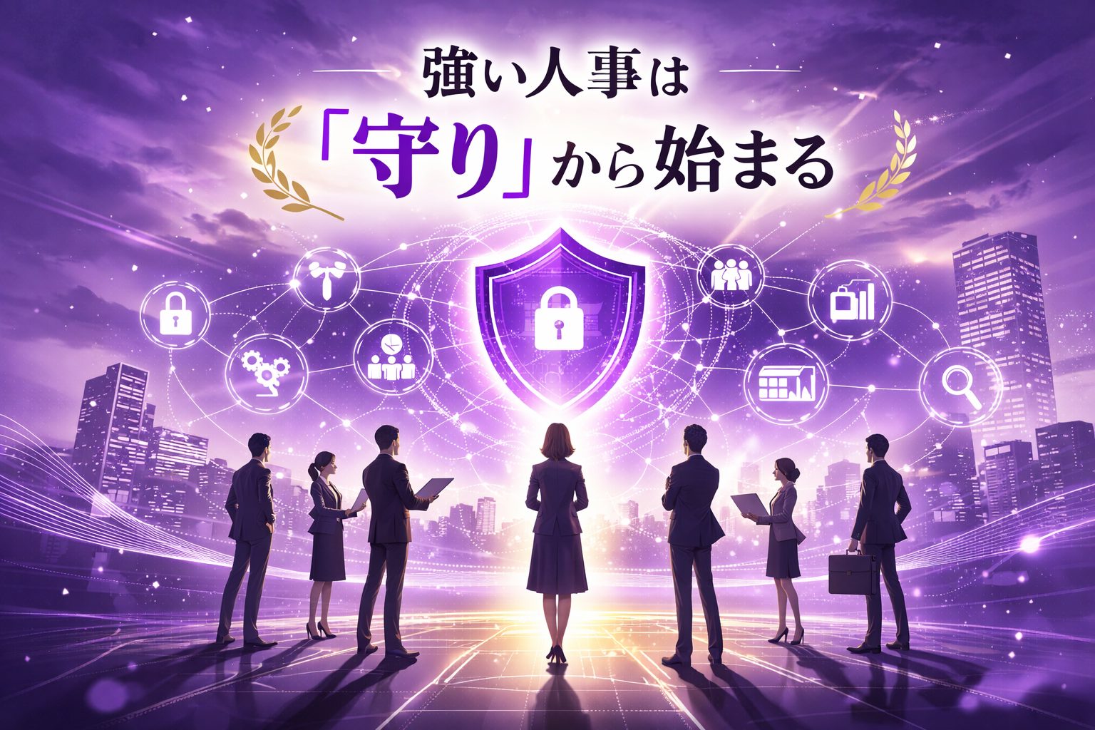 人事HR、入社手続き、勤怠管理、給与計算、年末調整